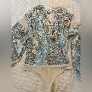 Free people BOHO western top